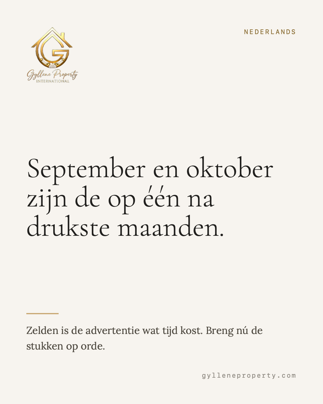 Het najaar is geen laagseizoen. Het is het seizoen. In september kijken de mensen die echt willen verhuizen. In de midzomerweek kijkt iedereen, maar bijna niemand koopt. Minder bezoekers per bezichtiging, meer serieuze bieders. Dat is precies wat een verkoper nodig heeft. Wij werken in Skåne — Höllviken, Vellinge, Falsterbo en Malmö.